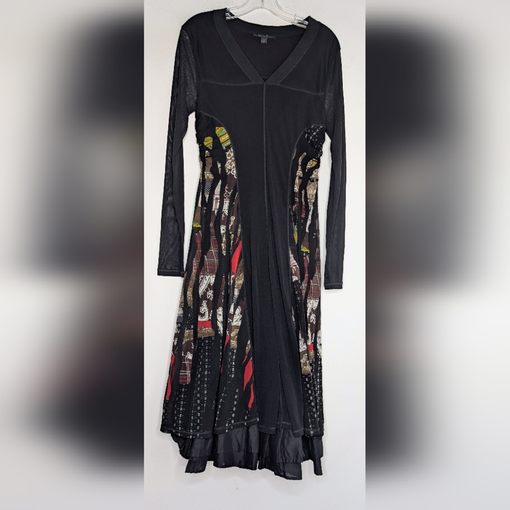 Didier Parakian • French Art To Wear Mesh Dress size 40